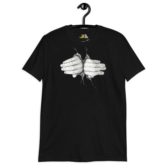 Hands Breaking Out T-Shirt - The Cool Gecko