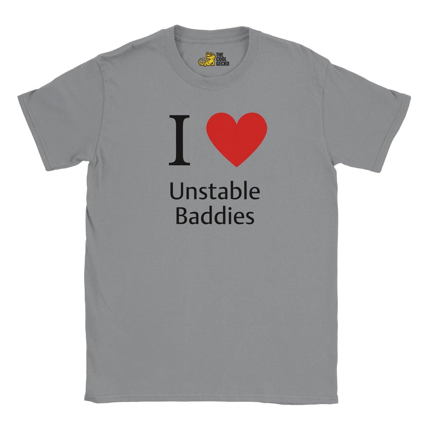 I Love Customizable Tee - The Cool Gecko