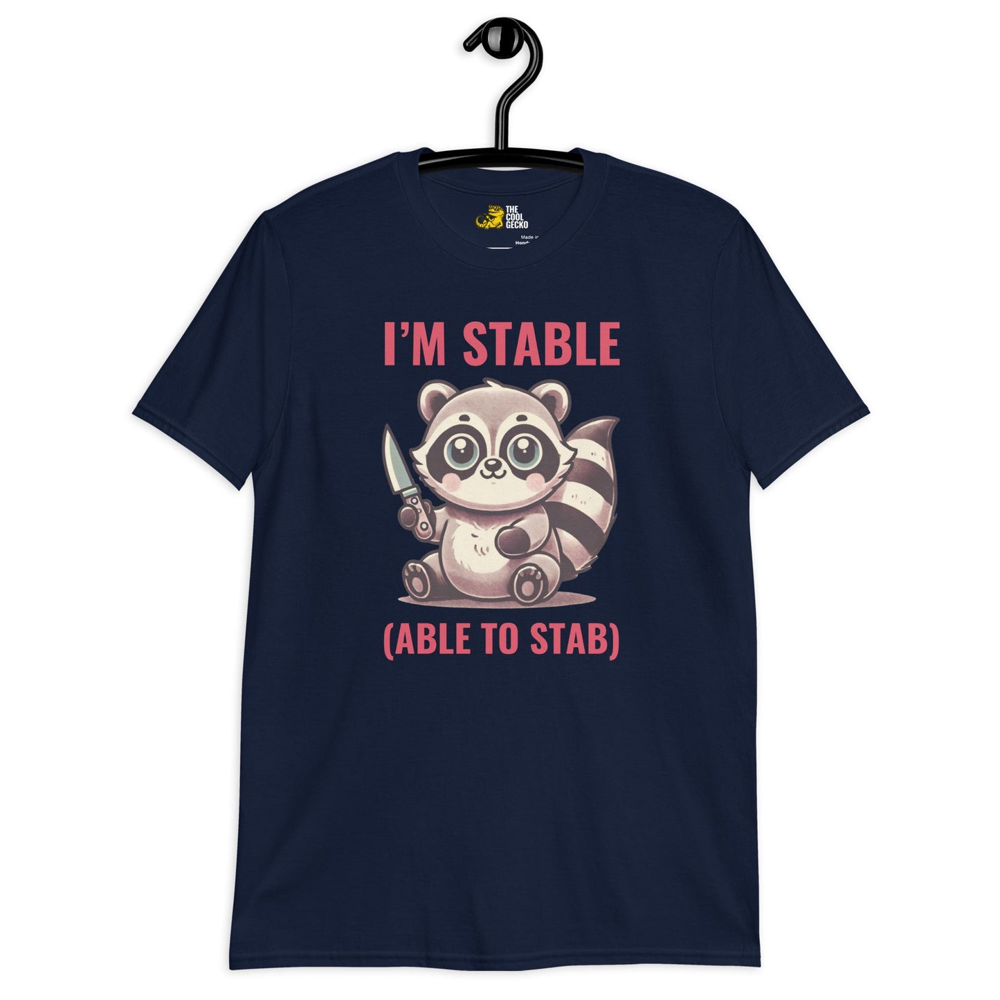 I'm Stable (Able to Stab Tee) - The Cool Gecko