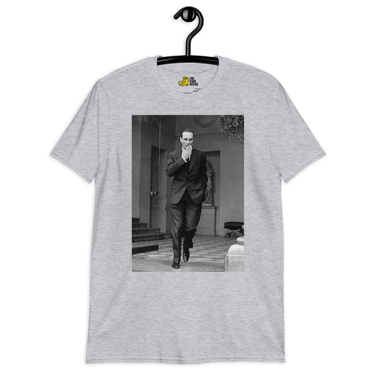 Jacques Chirac Black & White Tee - The Cool Gecko