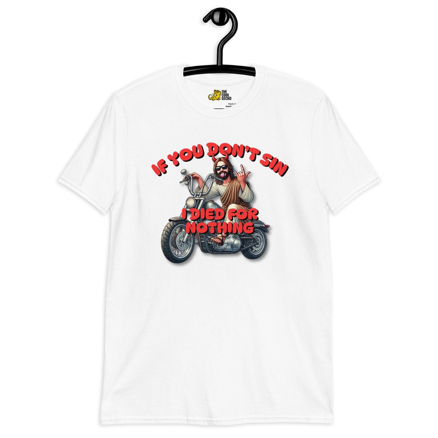 Jesus Sins Tee - The Cool Gecko
