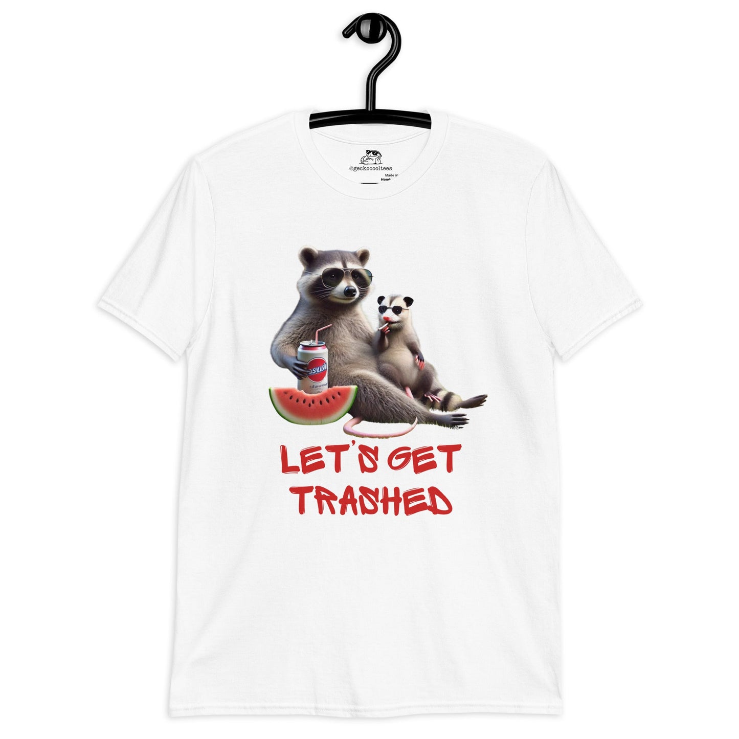 Let's Get Trashed Tee - The Cool Gecko
