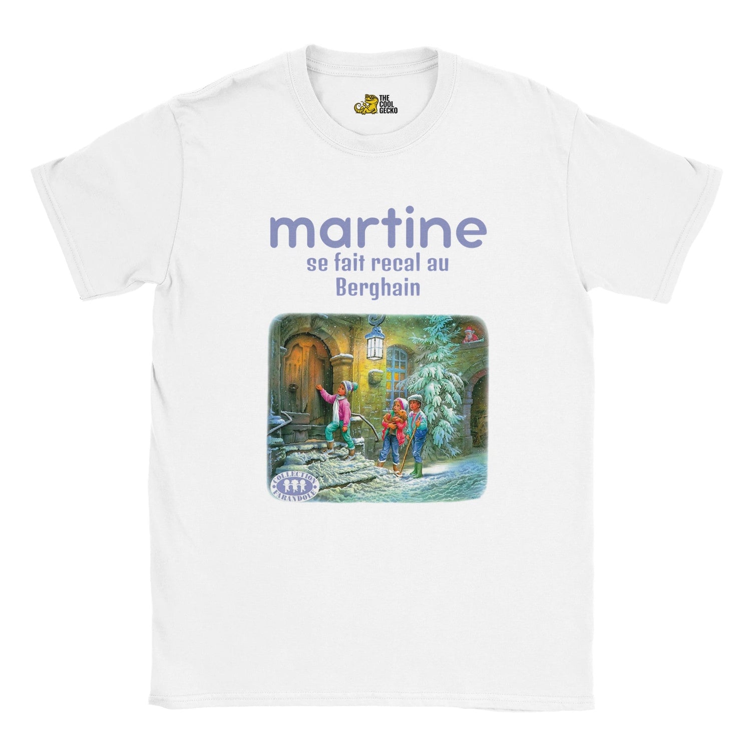 Martine Froid Tee Customisable - The Cool Gecko