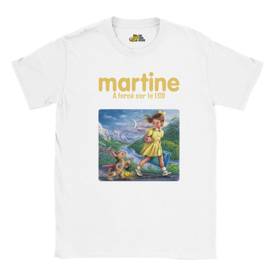 Martine Lapin Tee Customisable - The Cool Gecko
