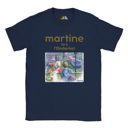 Martine Trains Tee Customisable - The Cool Gecko