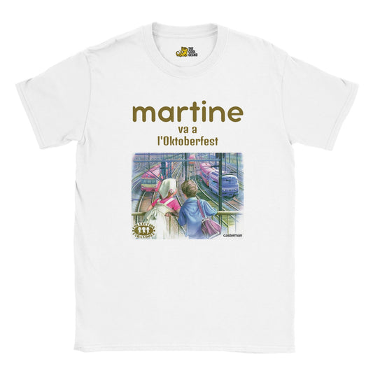 Martine Trains Tee Customisable - The Cool Gecko