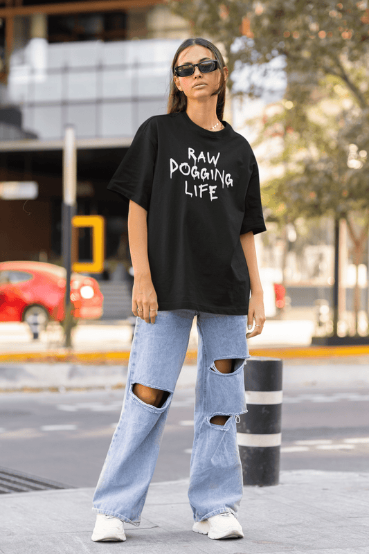 Raw Dogging Life Tee - The Cool Gecko