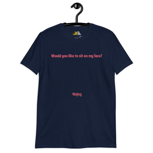 Sit on my Face Tee - The Cool Gecko