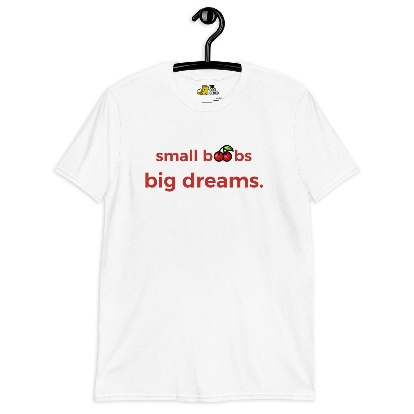 Small Boobs Big Dreams Tee - The Cool Gecko